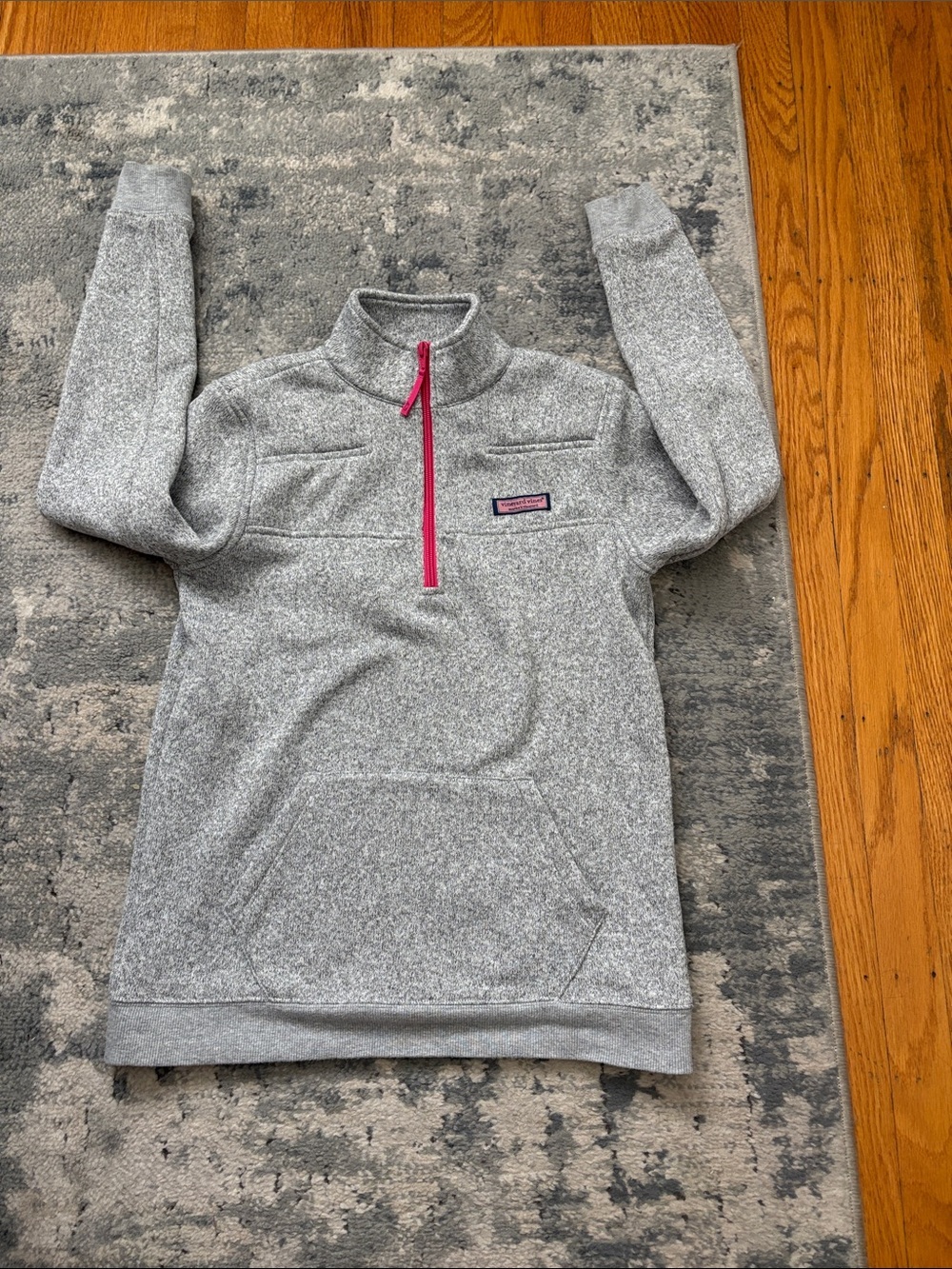 Vineyard Vines marled gray Shep Shirt, Women’s XXS - Picture 2 of 5